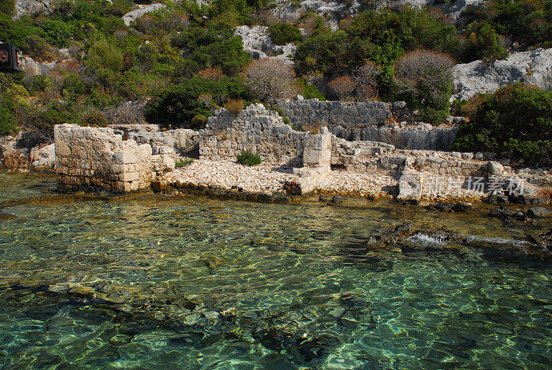 Kekova Adasi -水下城市